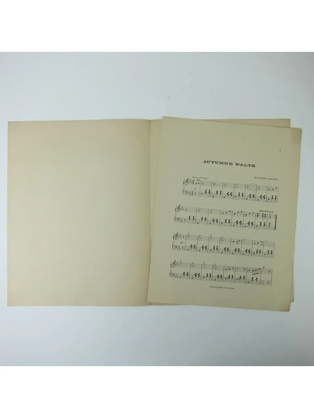 N/A sheet music